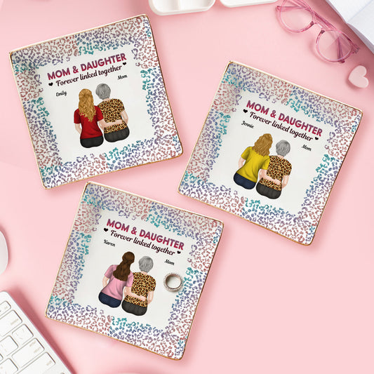 From Mom To Badass Daughter - Personalized Custom Jewelry Dish