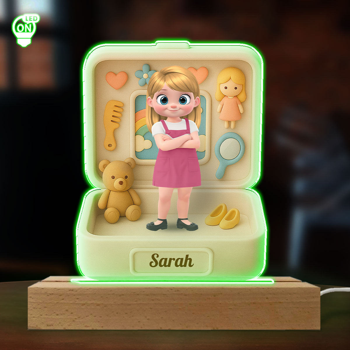 Kid Box - Personalized Custom LED Light