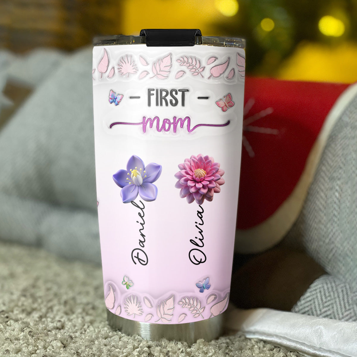 You Are The World To Me - Personalized Custom 3D Inflated Effect Tumbler