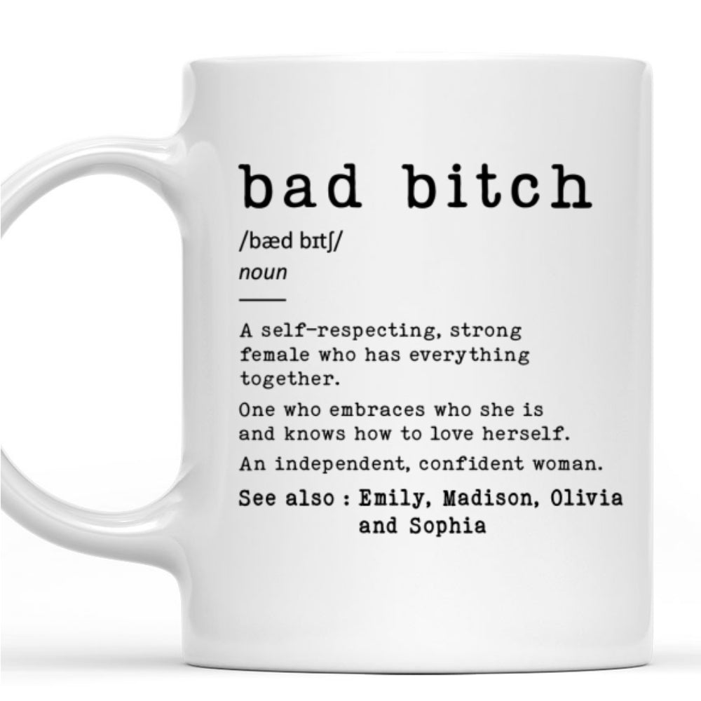 Confident Queen - Personalized Custom Coffee Mug