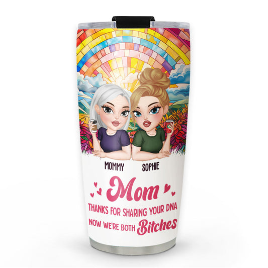 Thanks For Sharing DNA Mom - Personalized Custom Tumbler