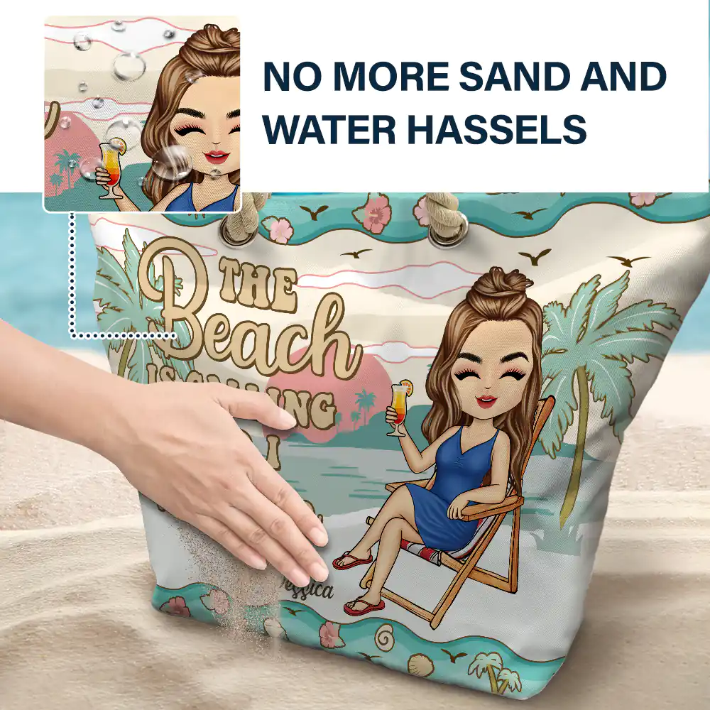 Hola Beaches- Personalized Beach Bag