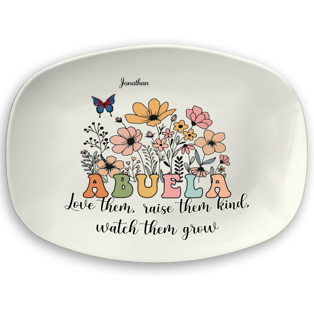 Love Them, Raise Them Kind - Personalized Custom Platter