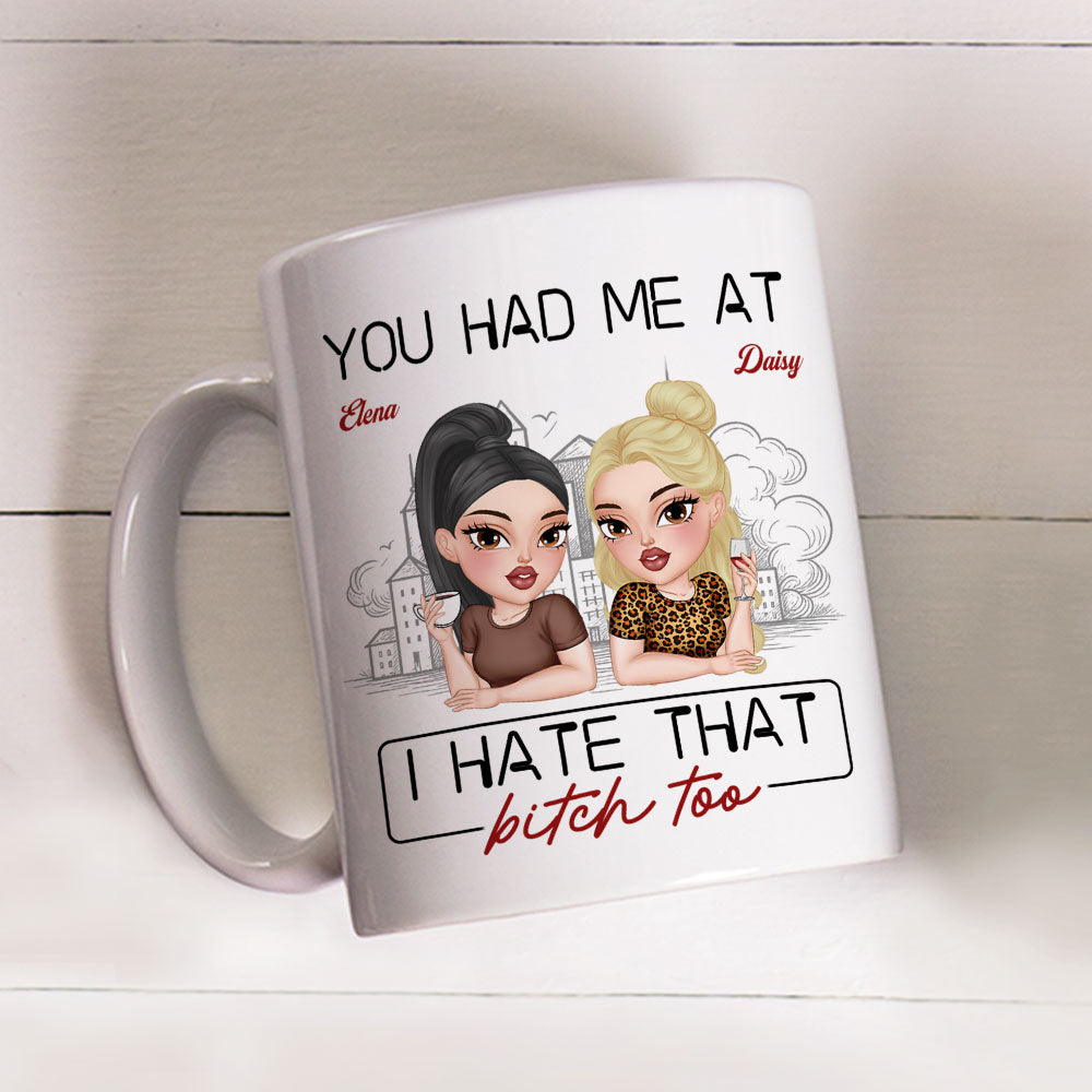 Haters Make The Best Friends - Personalized Custom Coffee Mug