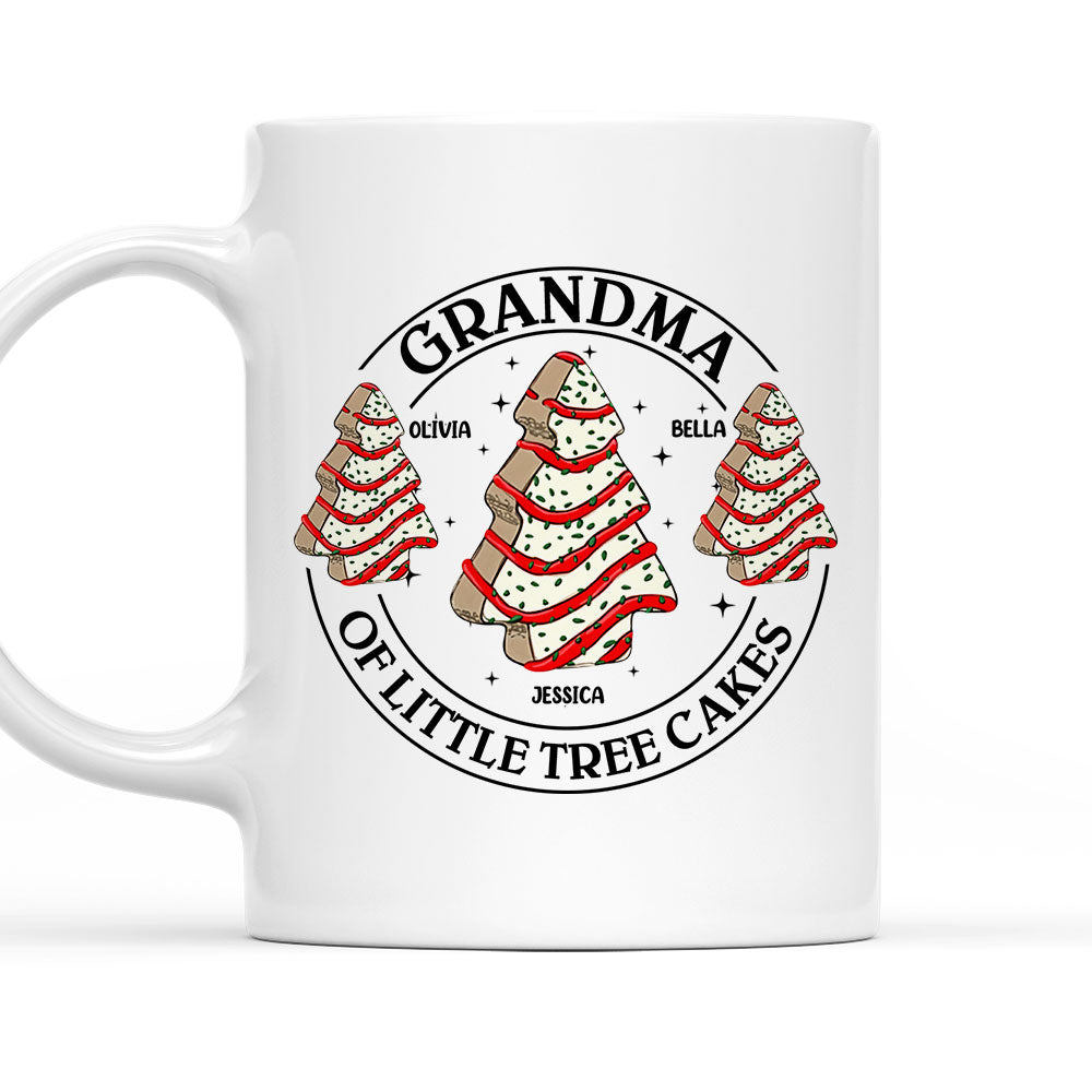 Grandma Christmas Cake - Personalized Custom Mug