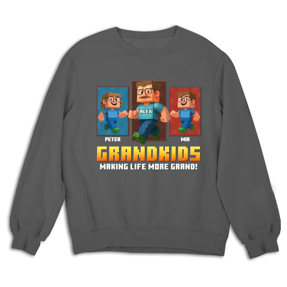 Grandkids Make Life Grand - Personalized Custom Shirt
