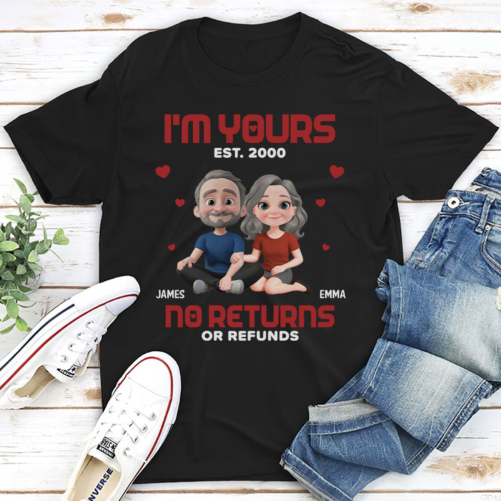 I Am Yours EST - Personalized Custom Shirt