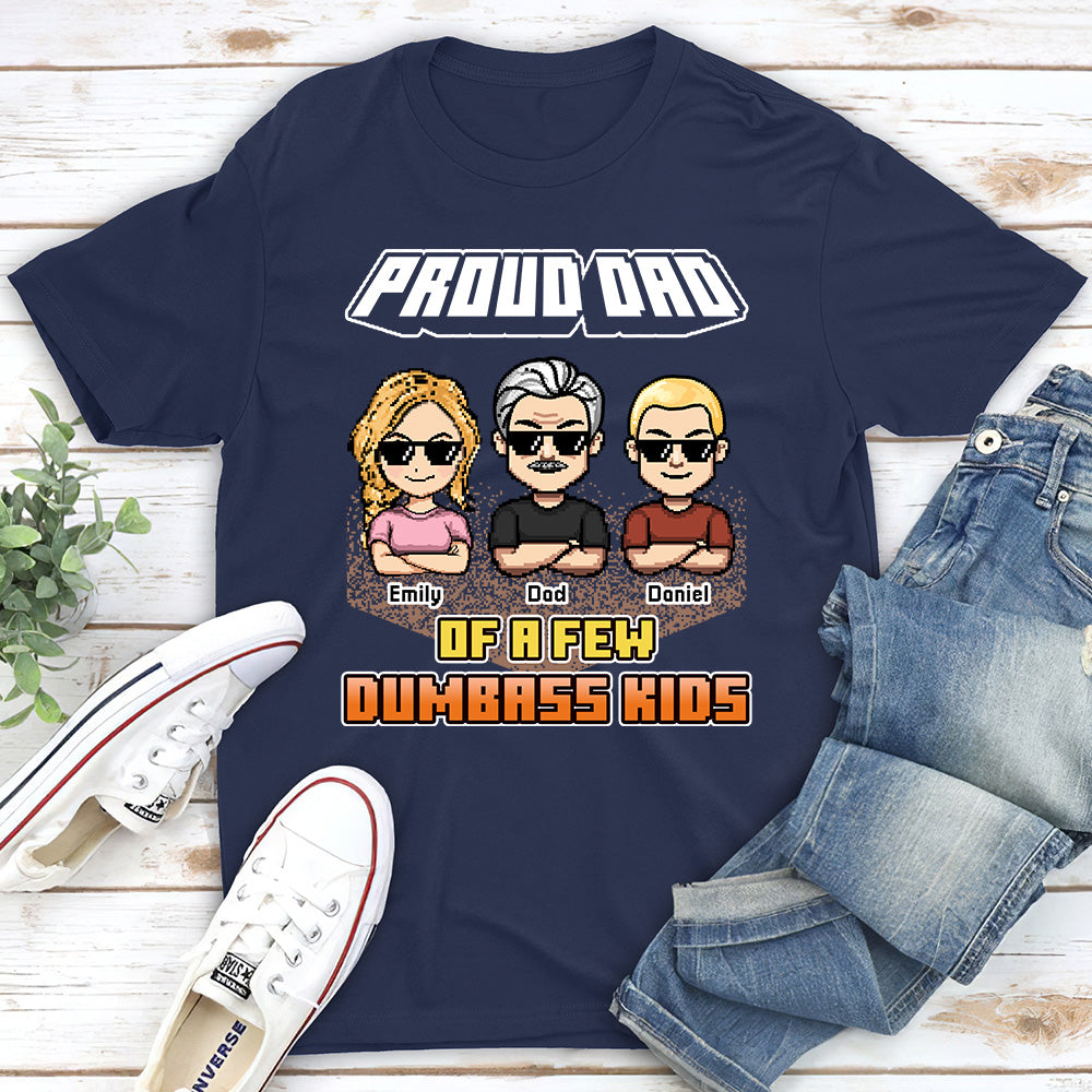 Dumbass Kids Funny  - Personalized Custom Shirt
