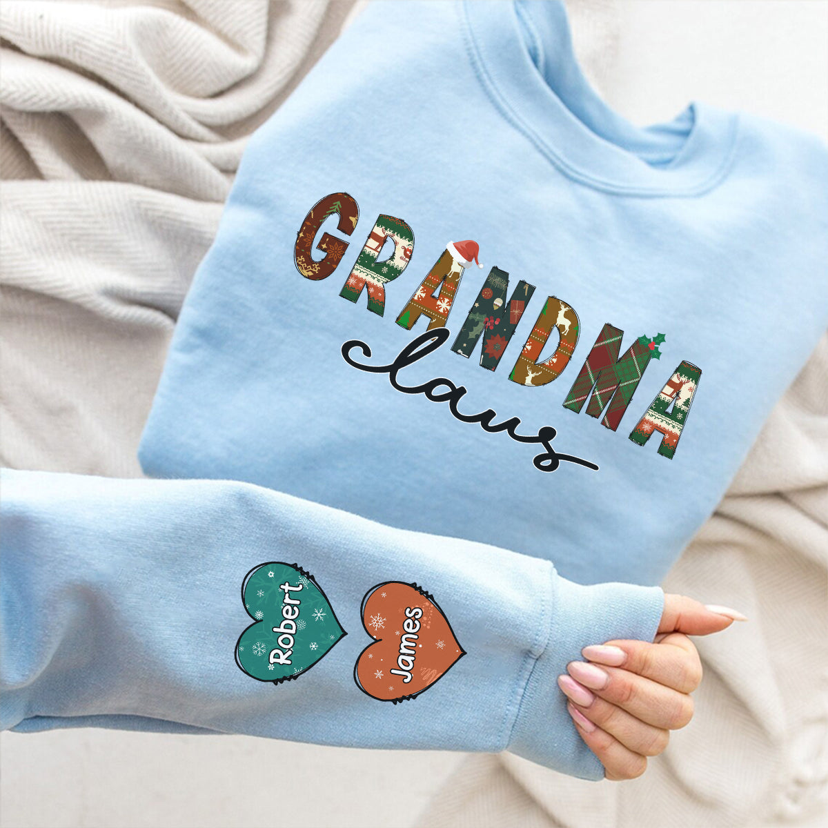 Nana Claus - Personalized Custom Sweatshirt