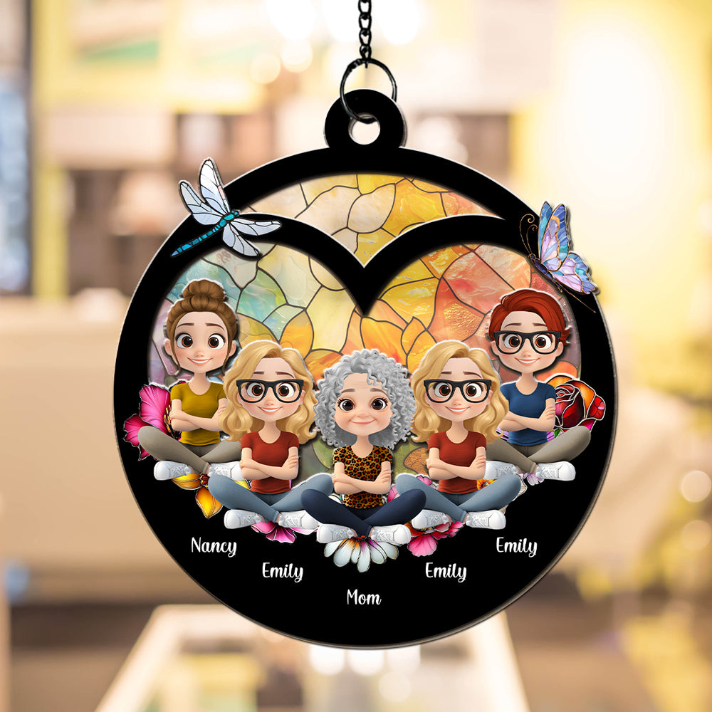 Together Forever - Personalized Custom Suncatcher