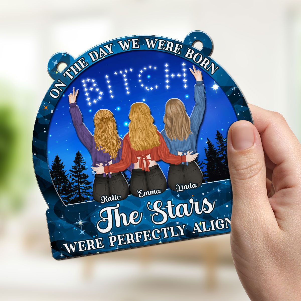 The Day - Personalized Custom Suncatcher