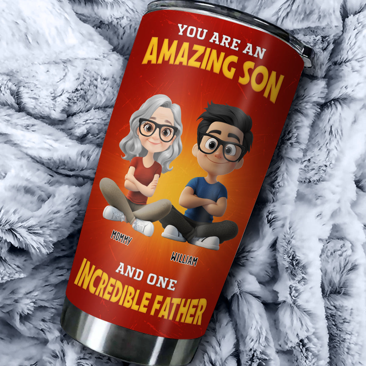 You Are Perfect Dad - Personalized Custom Tumbler