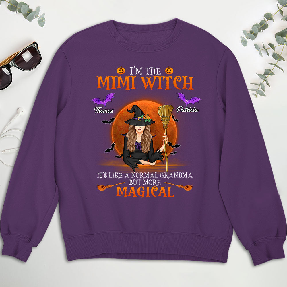 I Am A Grandma Witch - Personalized Custom Shirt