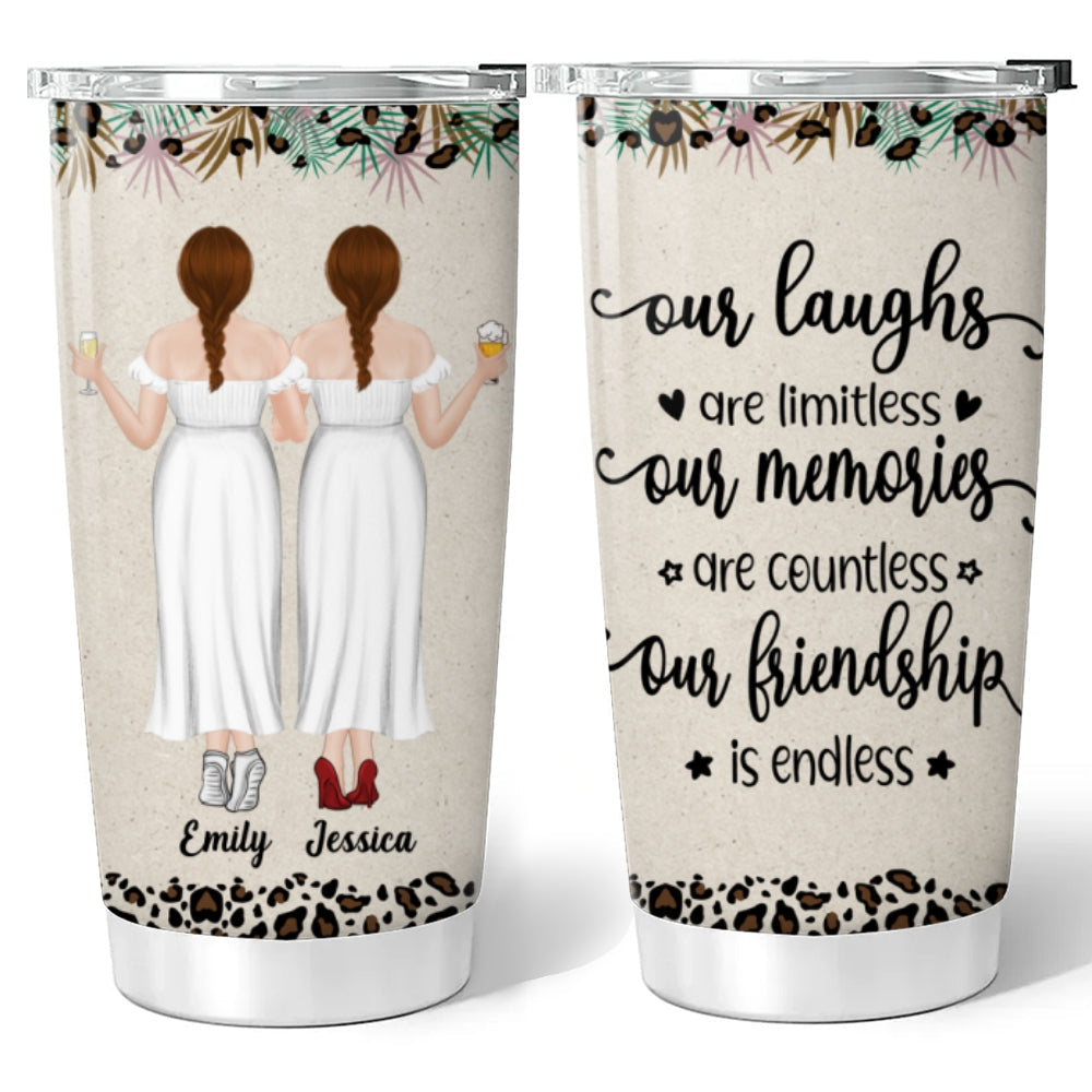 You Make Me Laugh Everyday - Personalized Custom Tumbler