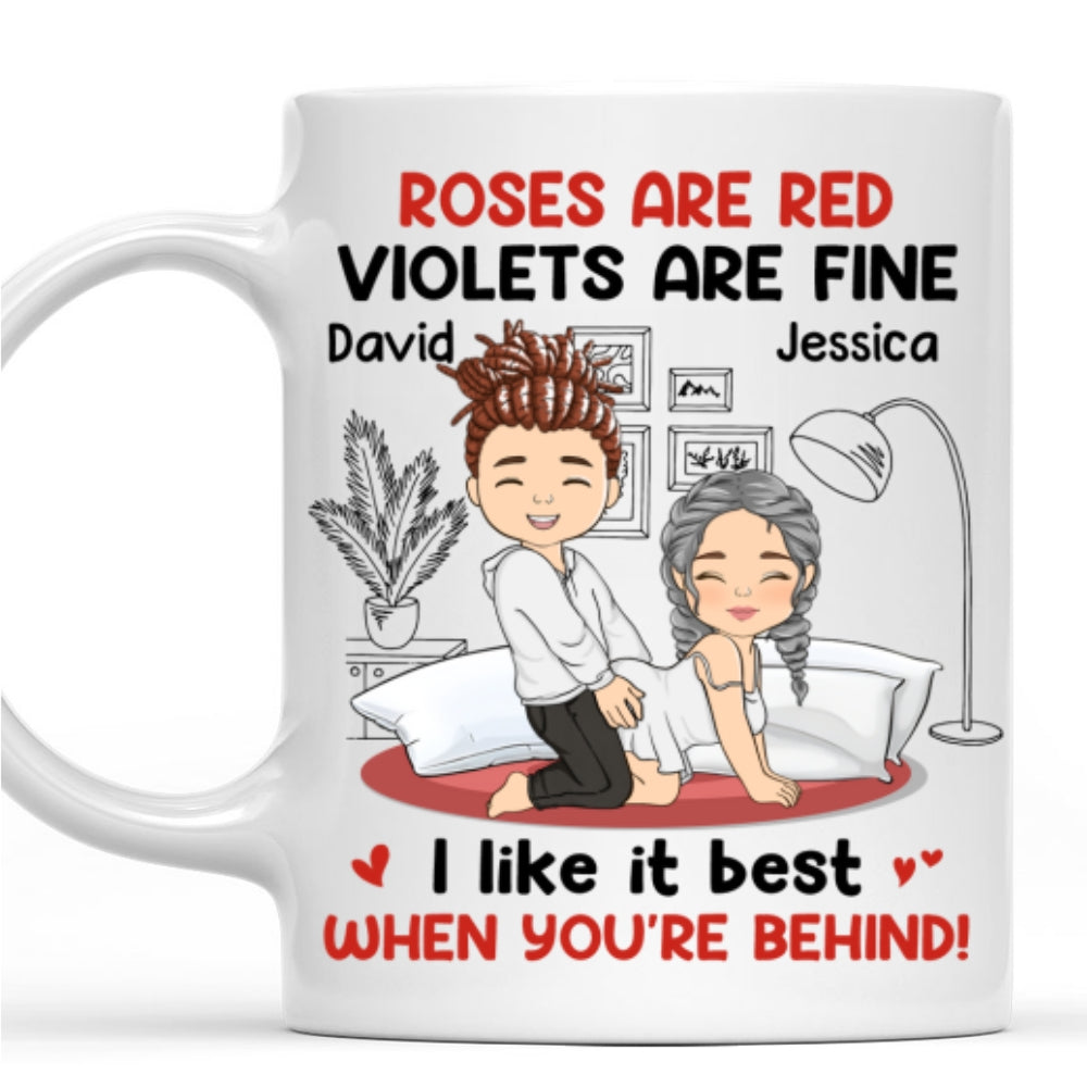 My Love For You Reaches Beyond Measure - Personalized Custom Coffee Mug