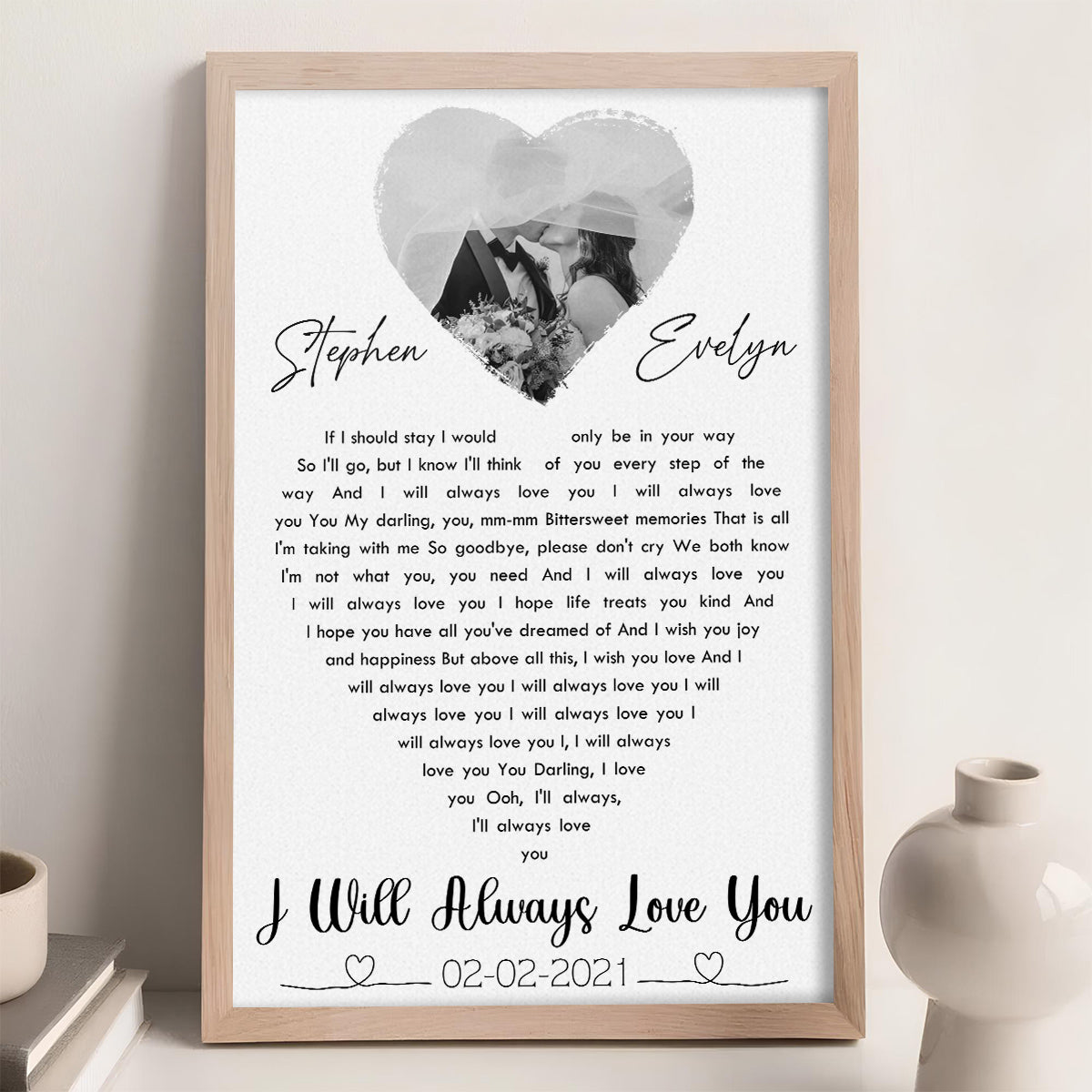 Your Song And Photo - Personalized Custom Poster