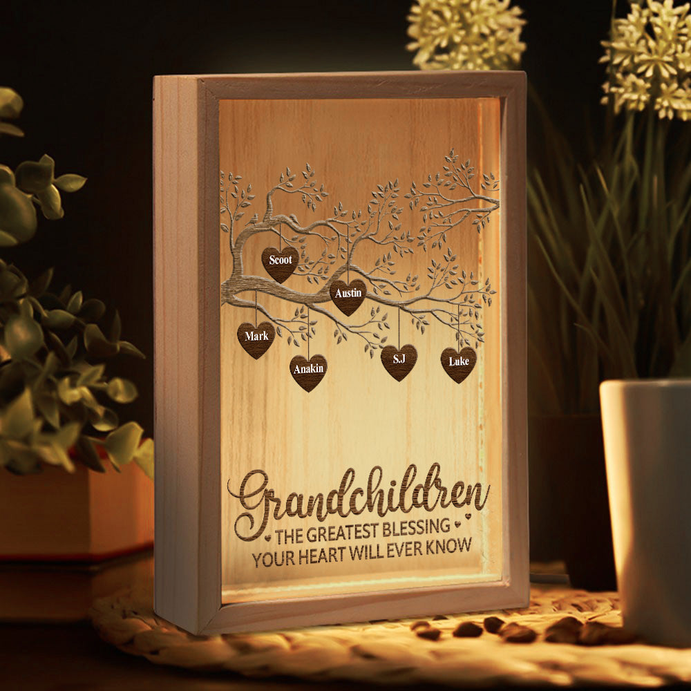 The Greastest Blessing - Personalized Custom Frame Light Box