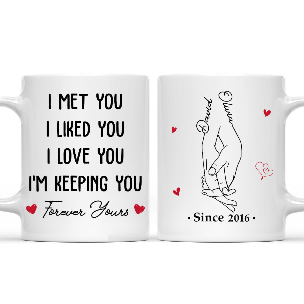 Since I Love You - Personalized Custom Coffee Mug