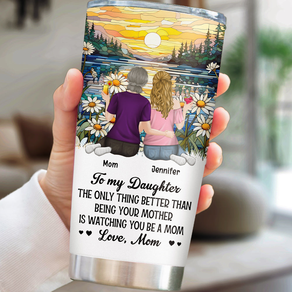 To My Daughter Version 2 - Personalized Custom Tumbler