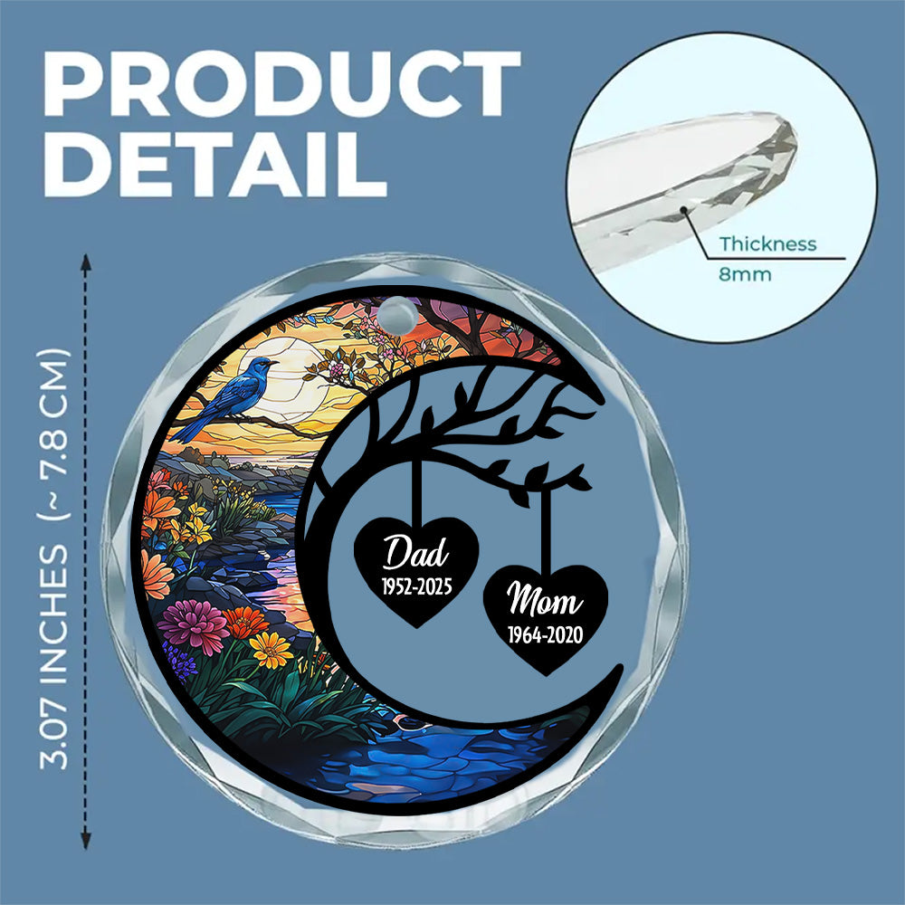 In Heaven - Personalized Custom Glass Ornament