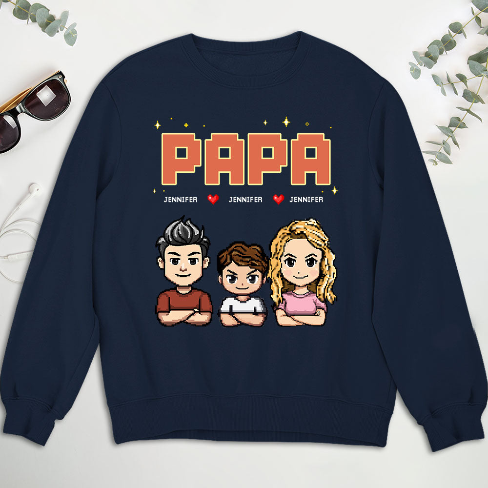 Awesome Papa - Personalized Custom Shirt