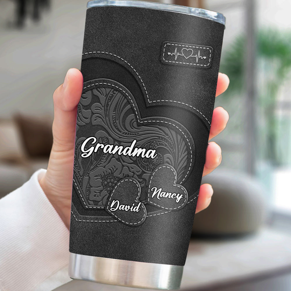 Grandma Sweethearts - Personalized Custom Tumbler