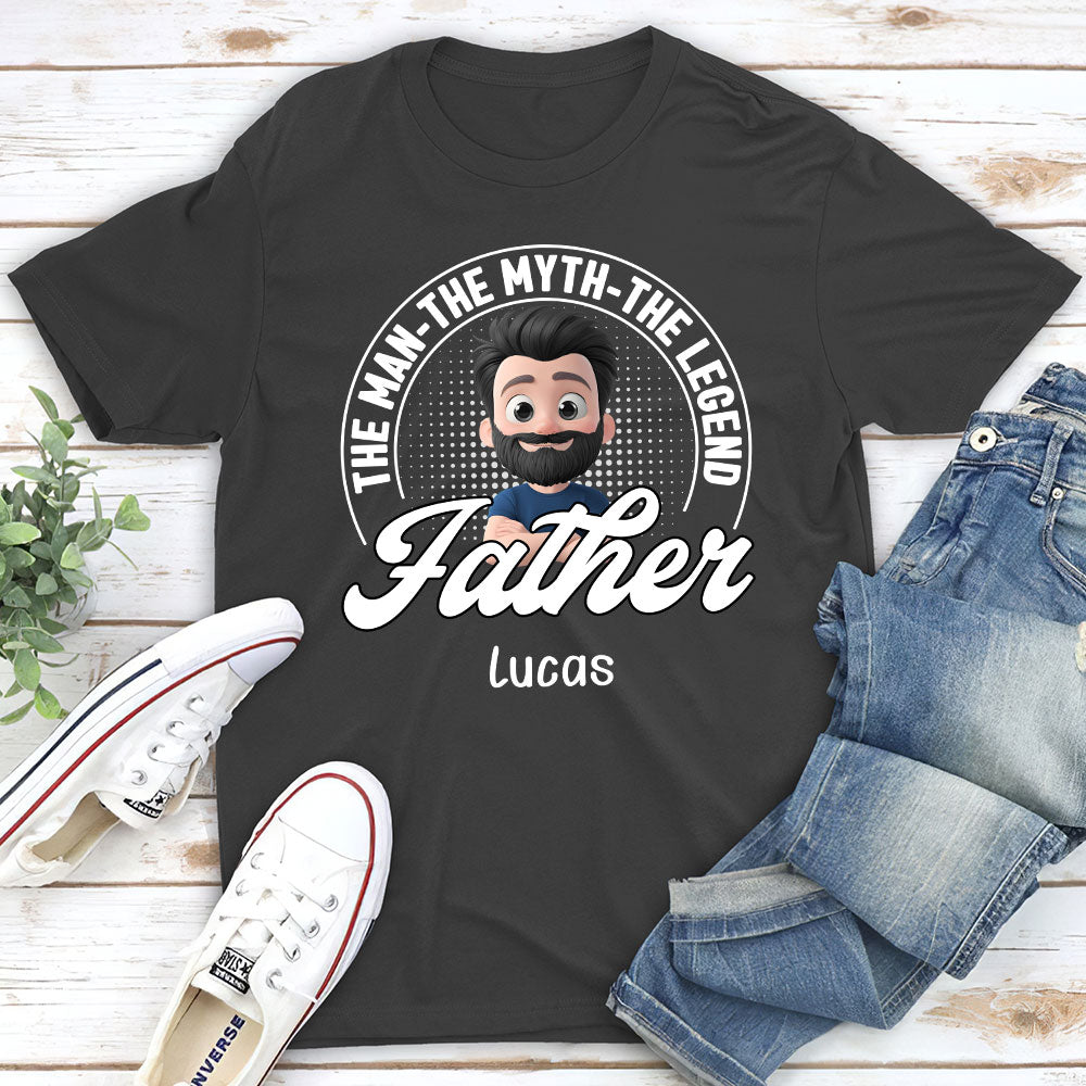 The Legend Dad - Personalized Custom Shirt