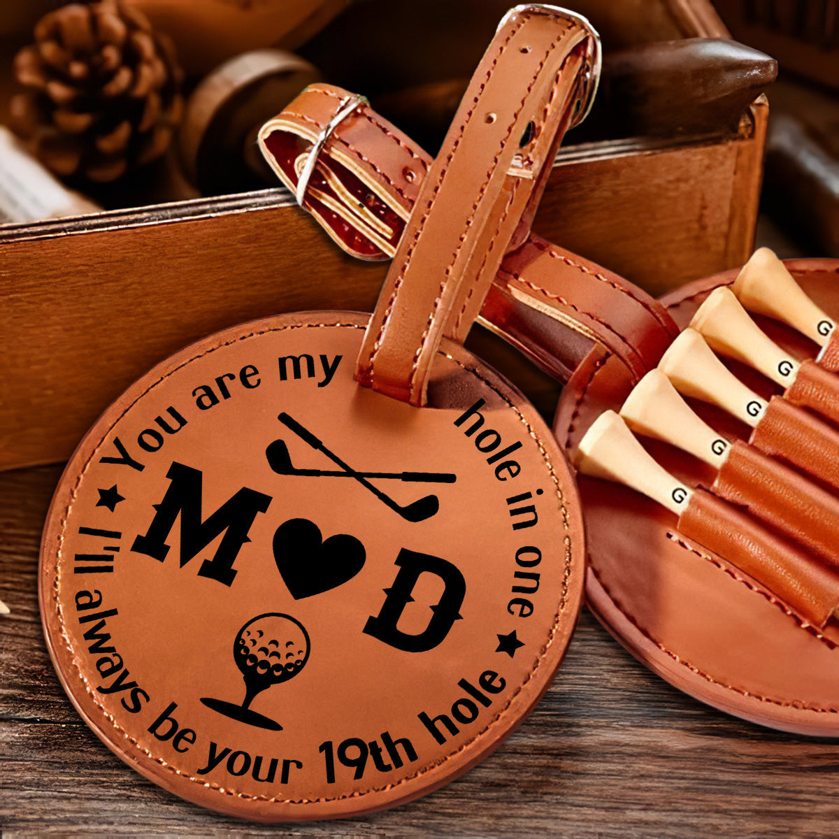 Best Golfer - Personalized Custom Golf Tee Bag