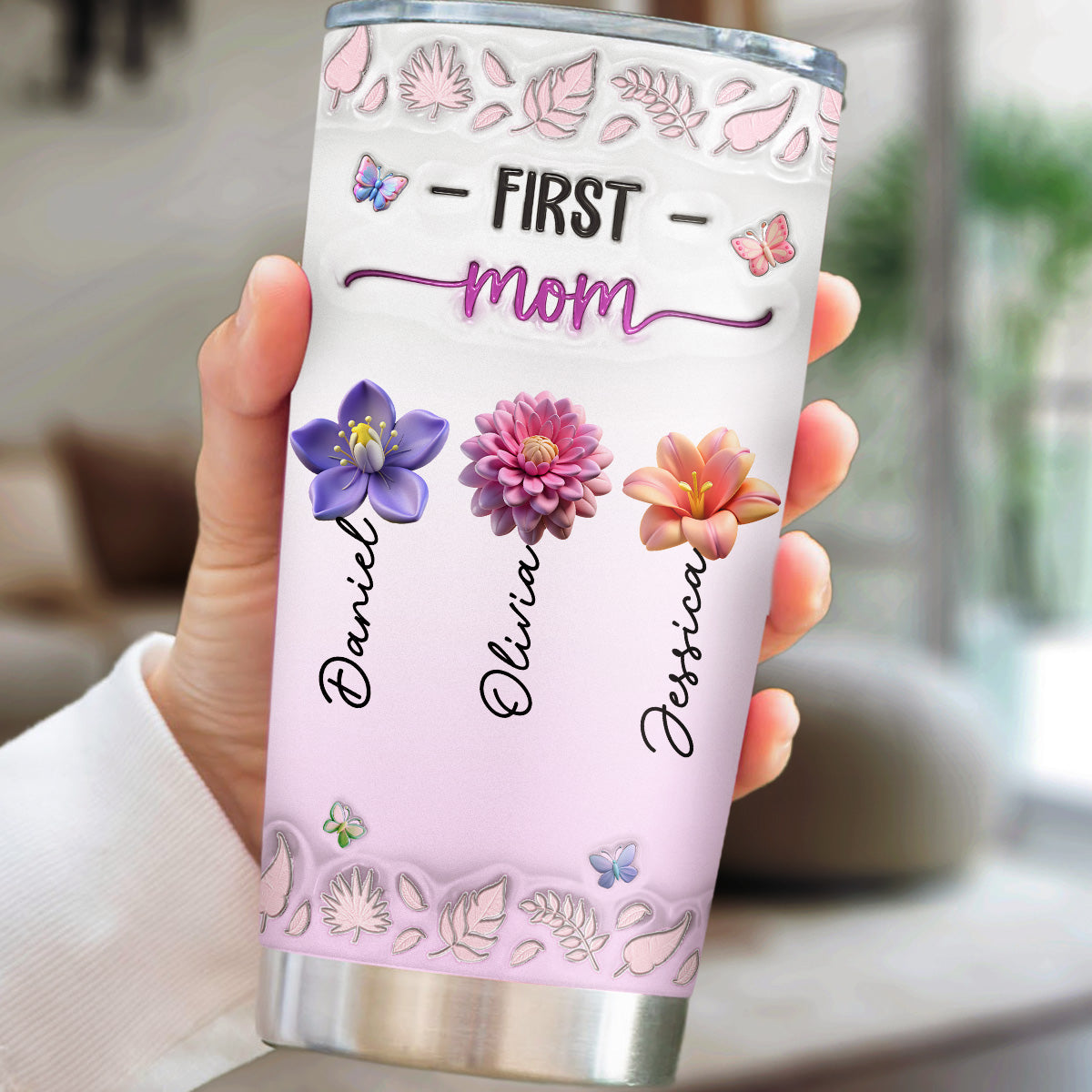 You Are The World To Me - Personalized Custom 3D Inflated Effect Tumbler