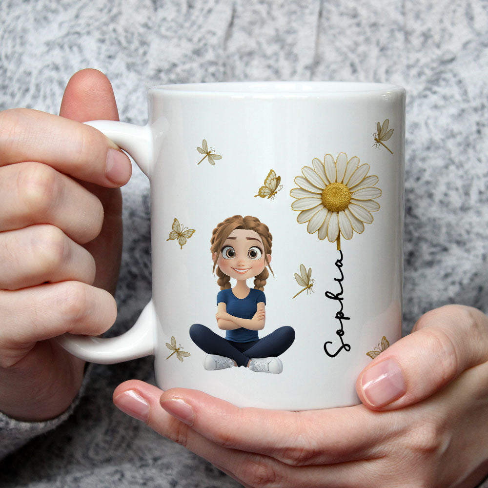Floral Soul - Personalized Custom Coffee Mug