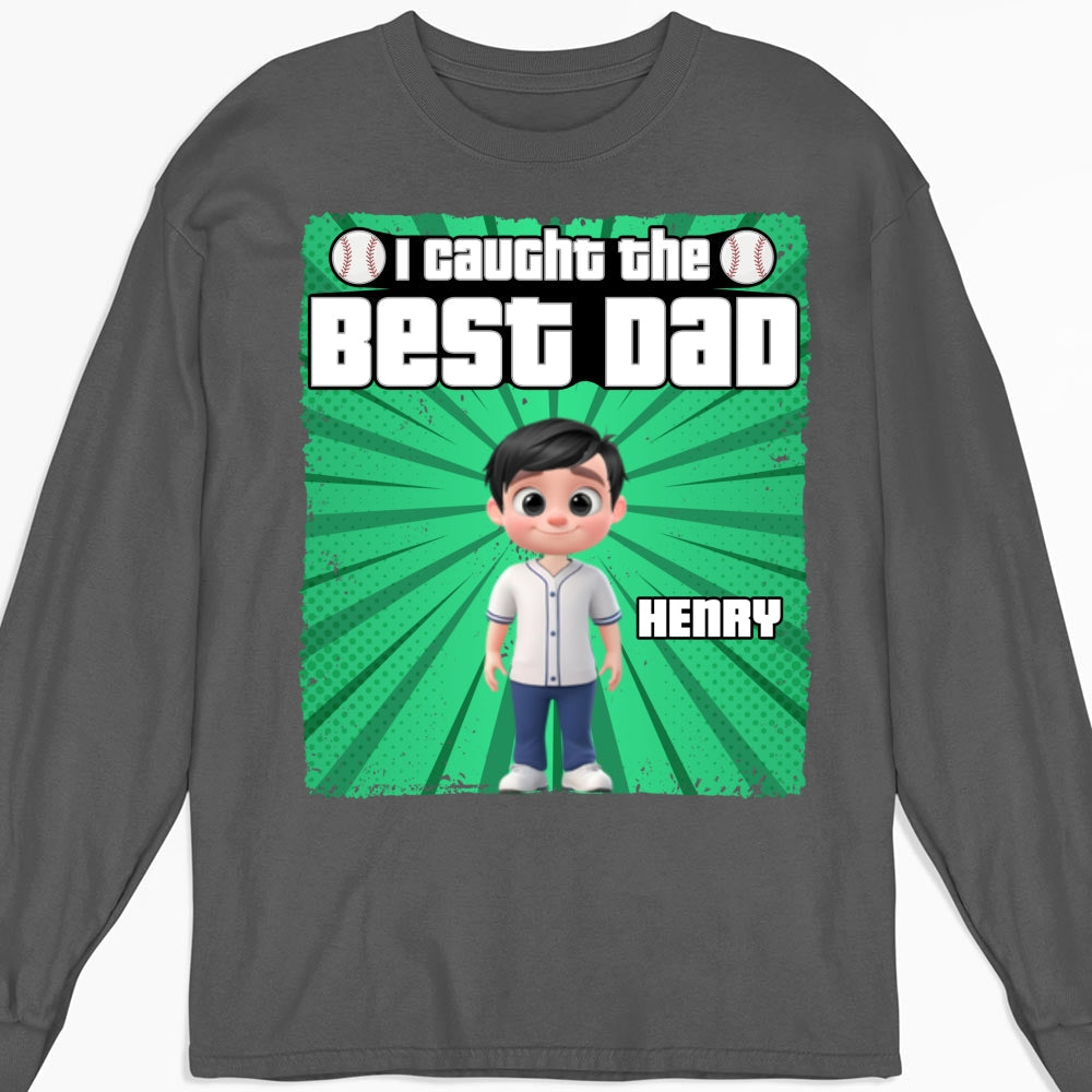 Daddy Baseball Buddy - Personalized Custom Shirt