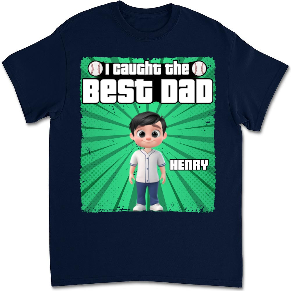Daddy Baseball Buddy - Personalized Custom Shirt