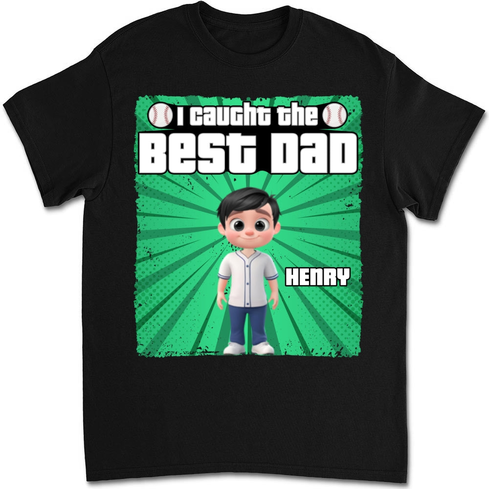 Daddy Baseball Buddy - Personalized Custom Shirt