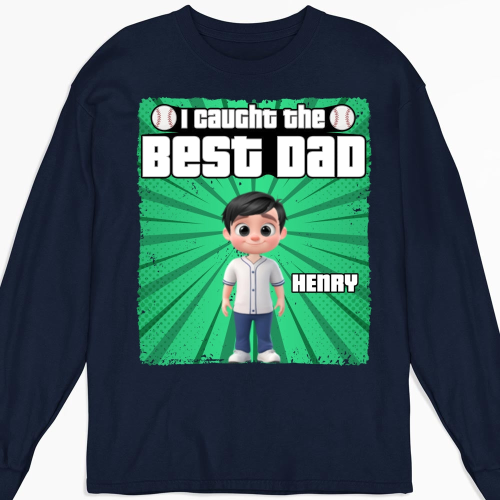 Daddy Baseball Buddy - Personalized Custom Shirt