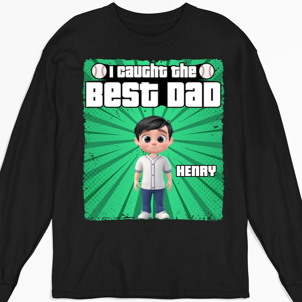 Daddy Baseball Buddy - Personalized Custom Shirt