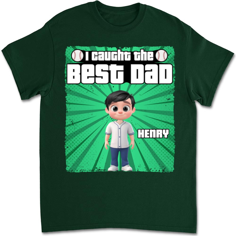 Daddy Baseball Buddy - Personalized Custom Shirt