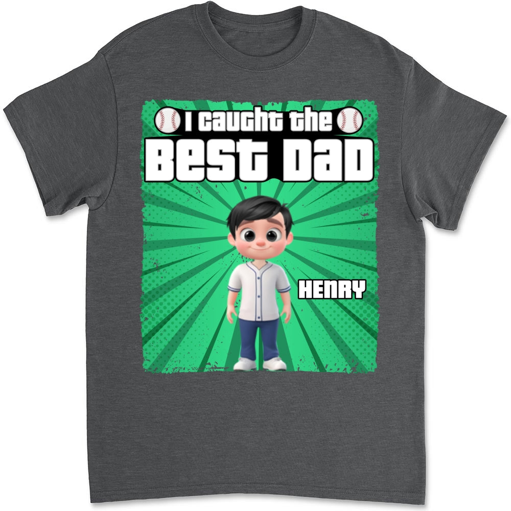 Daddy Baseball Buddy - Personalized Custom Shirt
