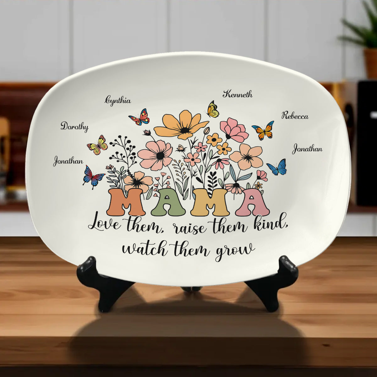 Love Them, Raise Them Kind - Personalized Custom Platter