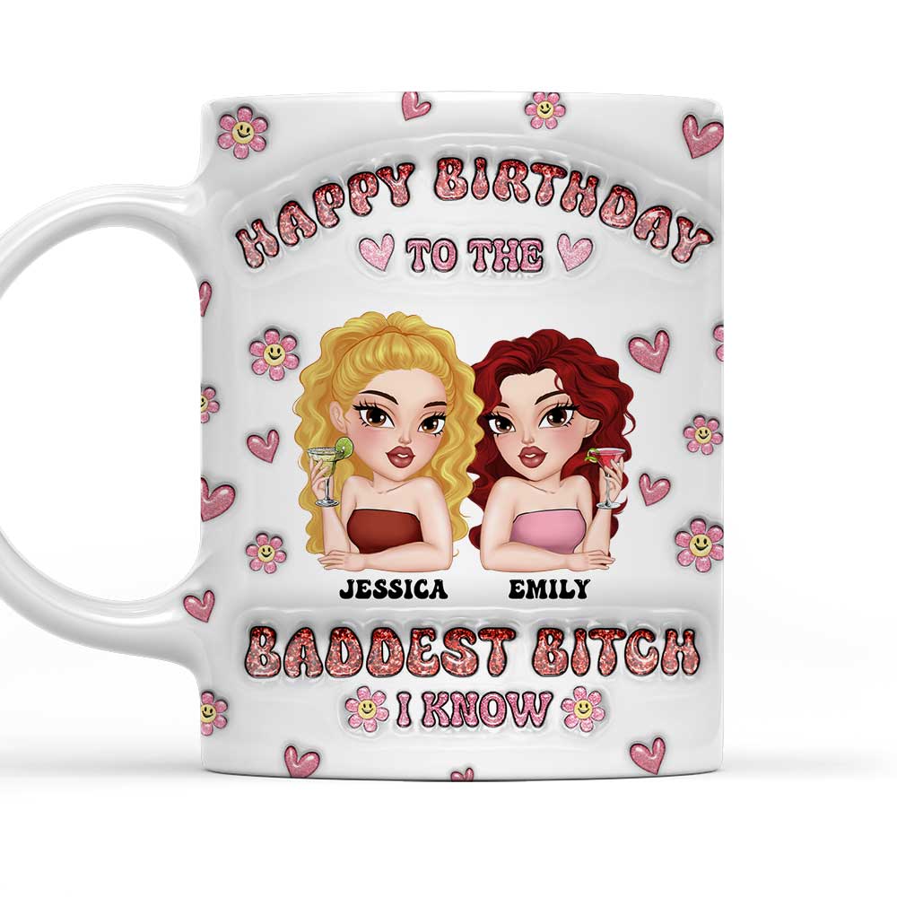 Slaying Every Year- Personalized Custom 3D Inflated Effect Mug