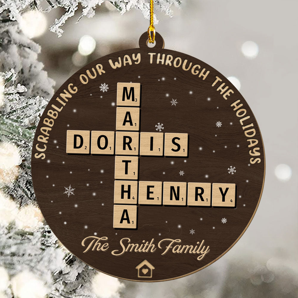 The Best Part Of Christmas - Personalized Custom Wood Ornament