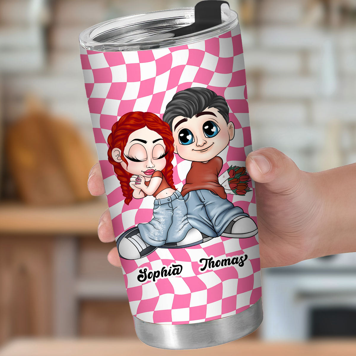 Y2K Couple - Personalized Custom Tumbler