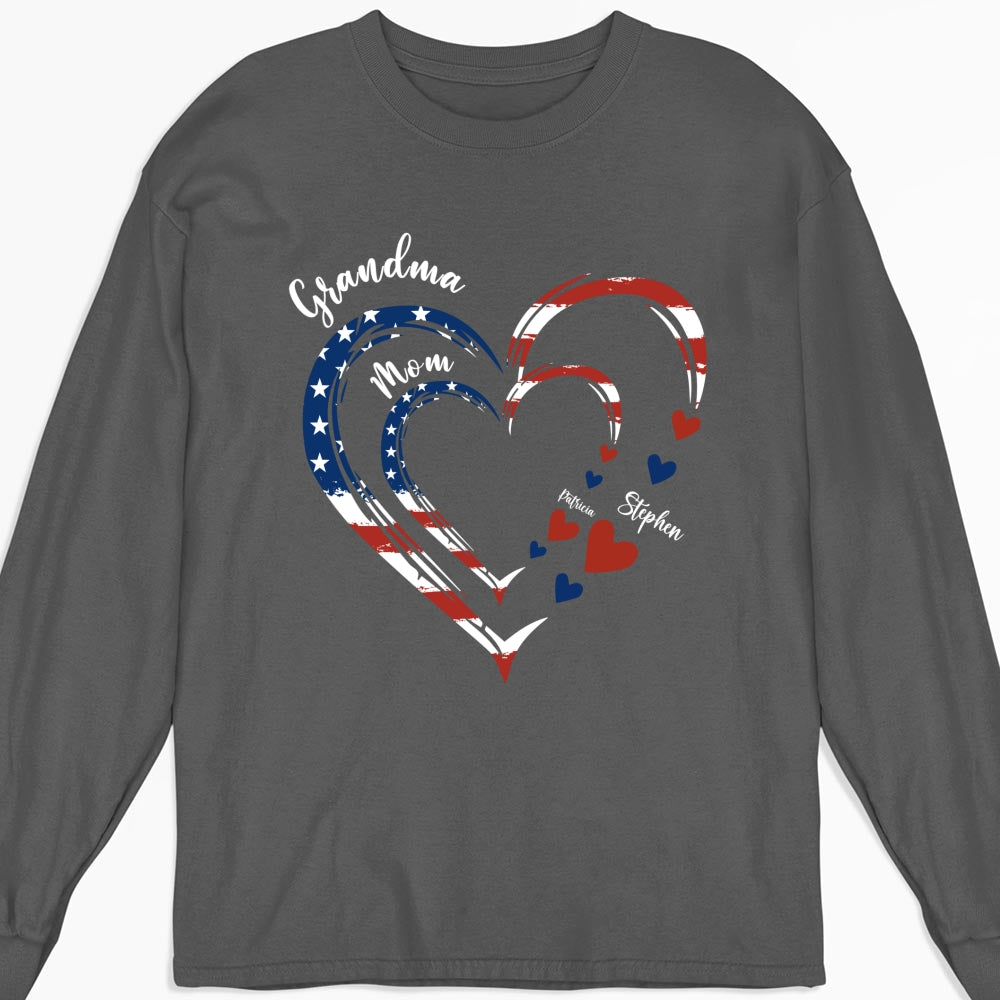 Home Is Where Grandma Is - Personalized Custom Shirt