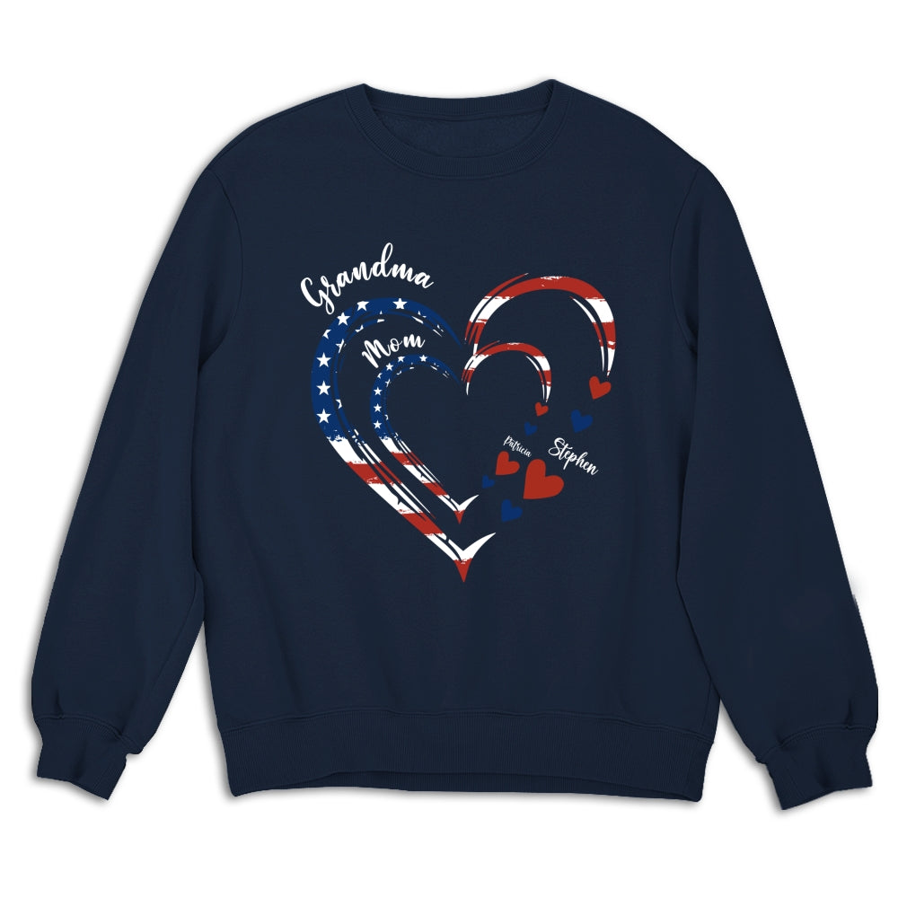 Home Is Where Grandma Is - Personalized Custom Shirt