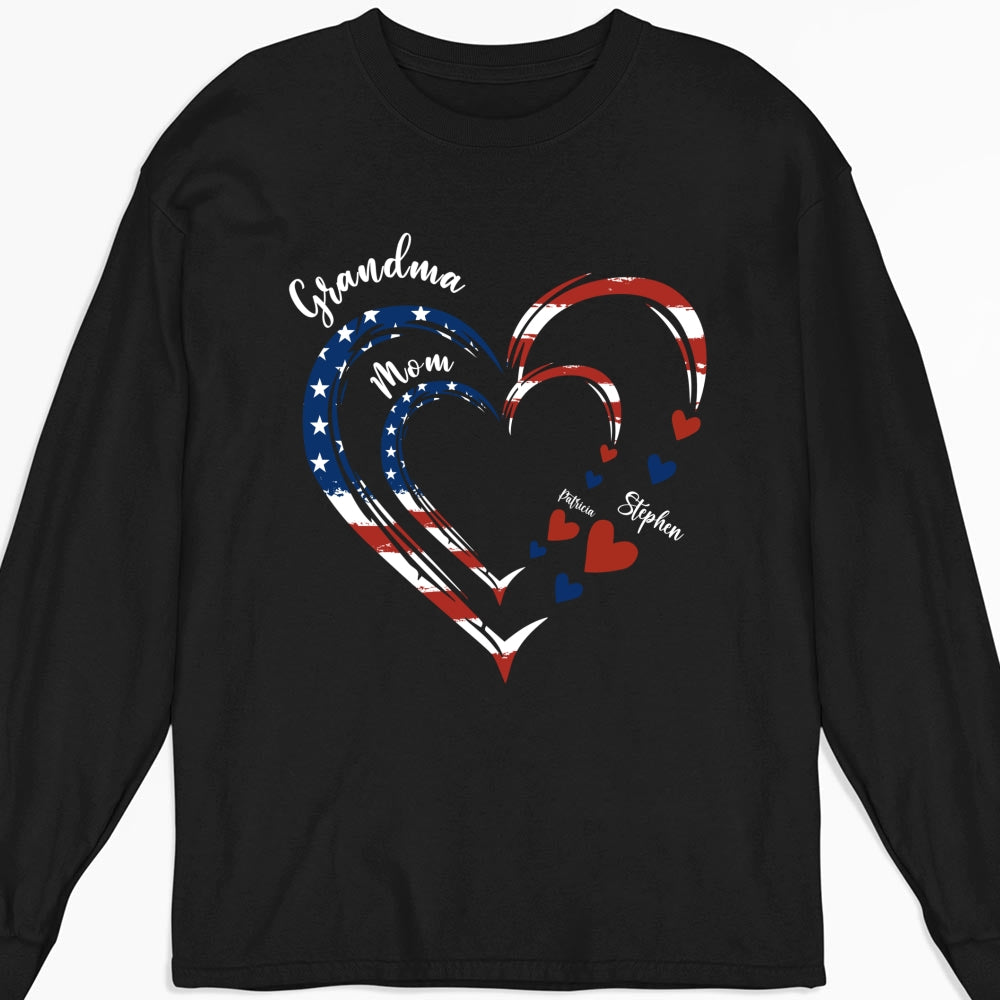 Home Is Where Grandma Is - Personalized Custom Shirt