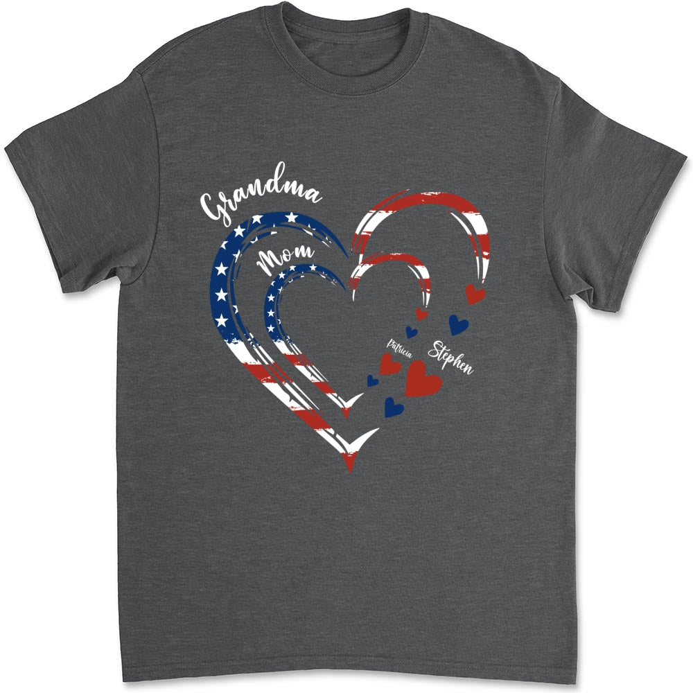 Home Is Where Grandma Is - Personalized Custom Shirt