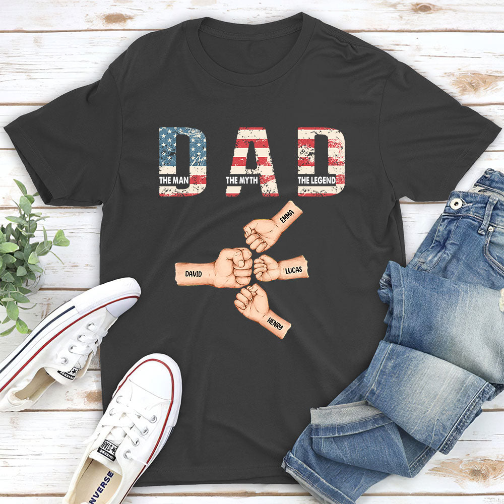 Dad You Are The Legend - Personalized Custom Shirt