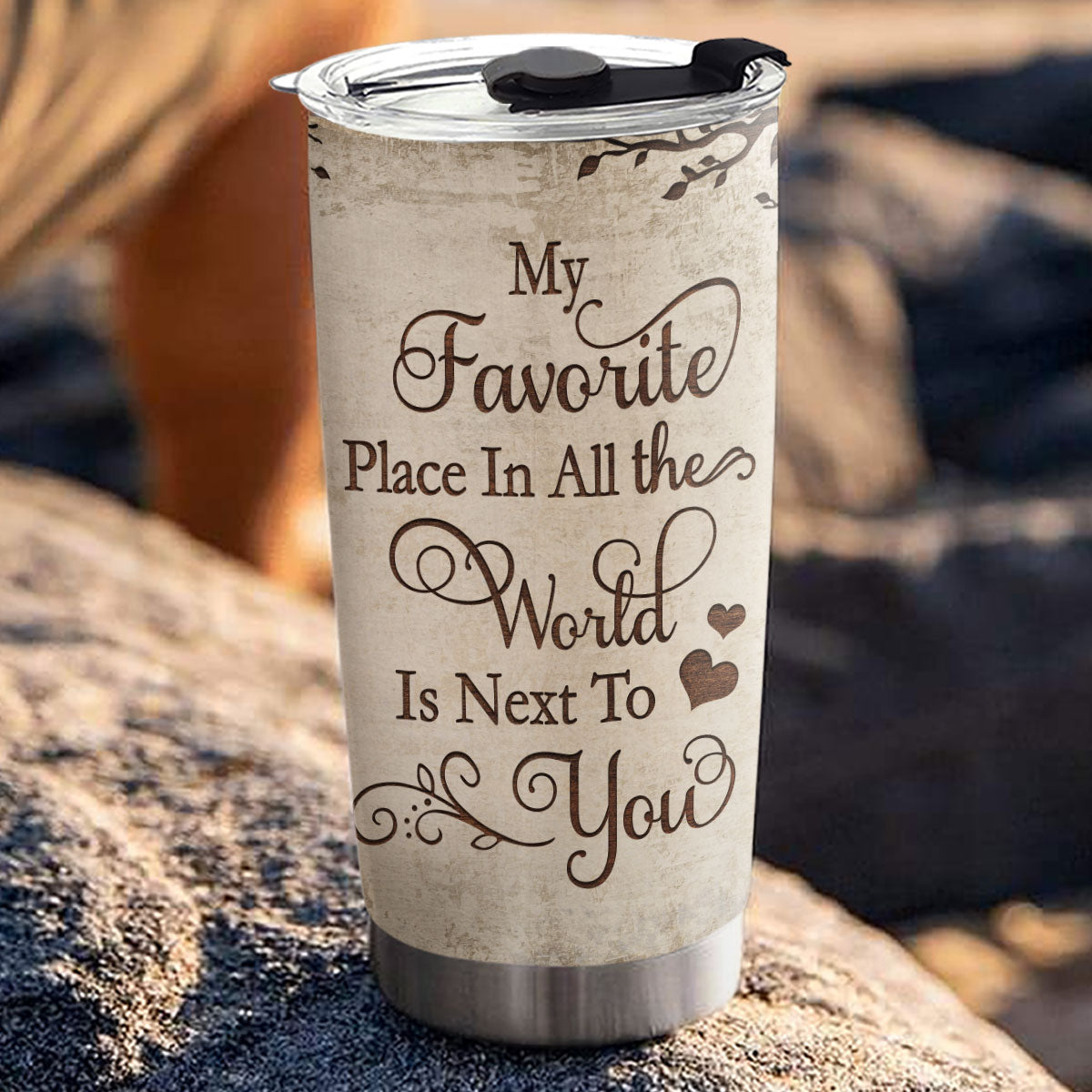 My Favorite Place - Personalized Custom Tumbler