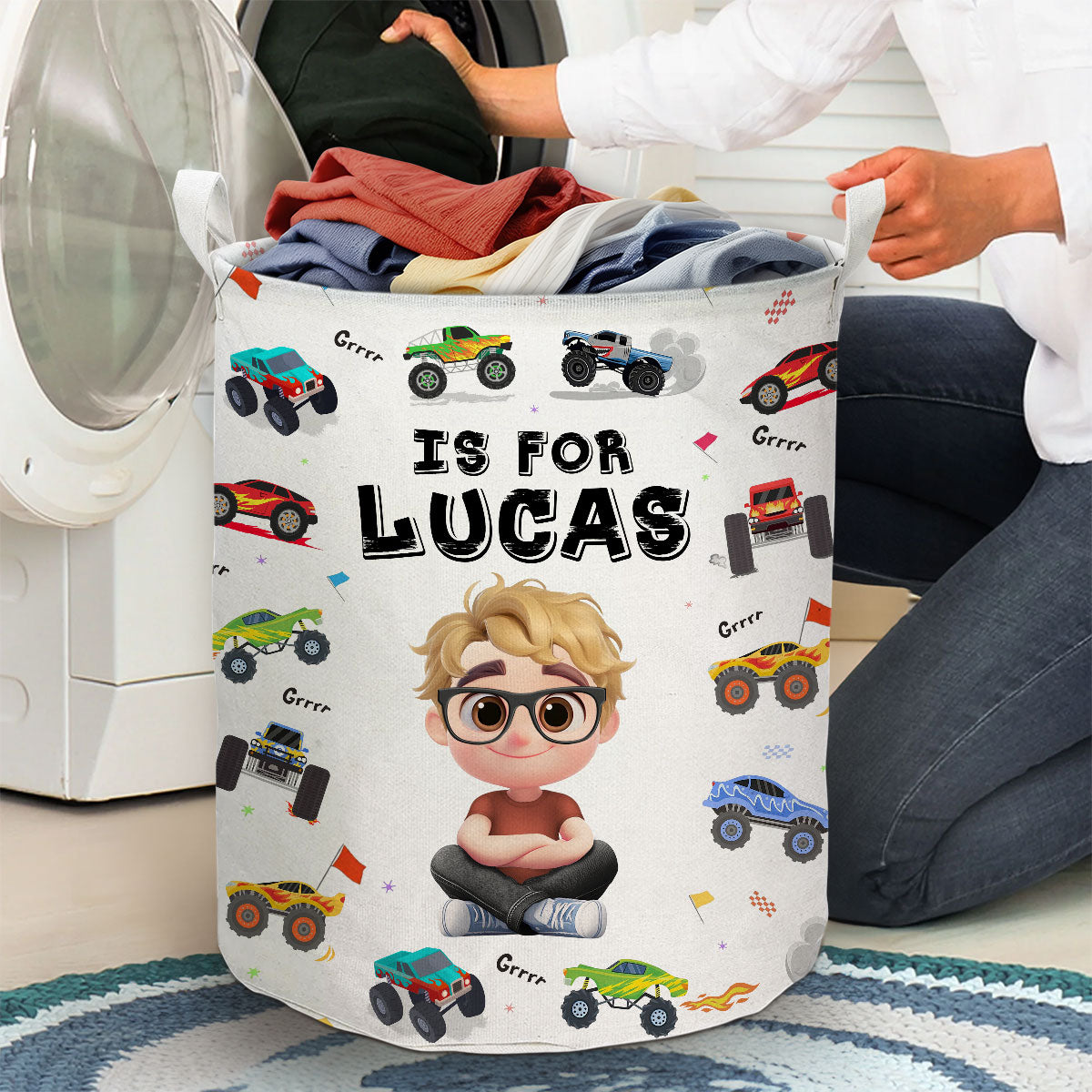For Me Only - Personalized Custom Laundry Basket
