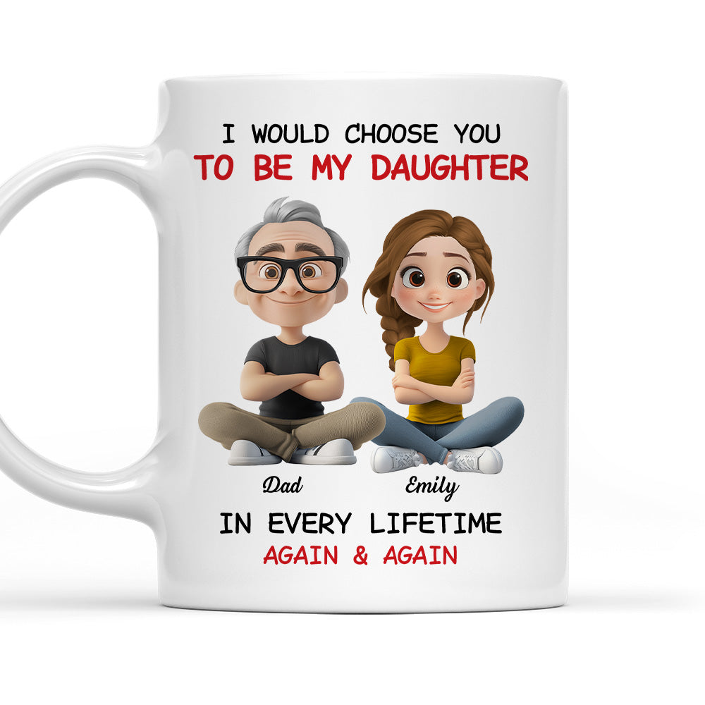 Always Choose You - Personalized Custom Coffee Mug