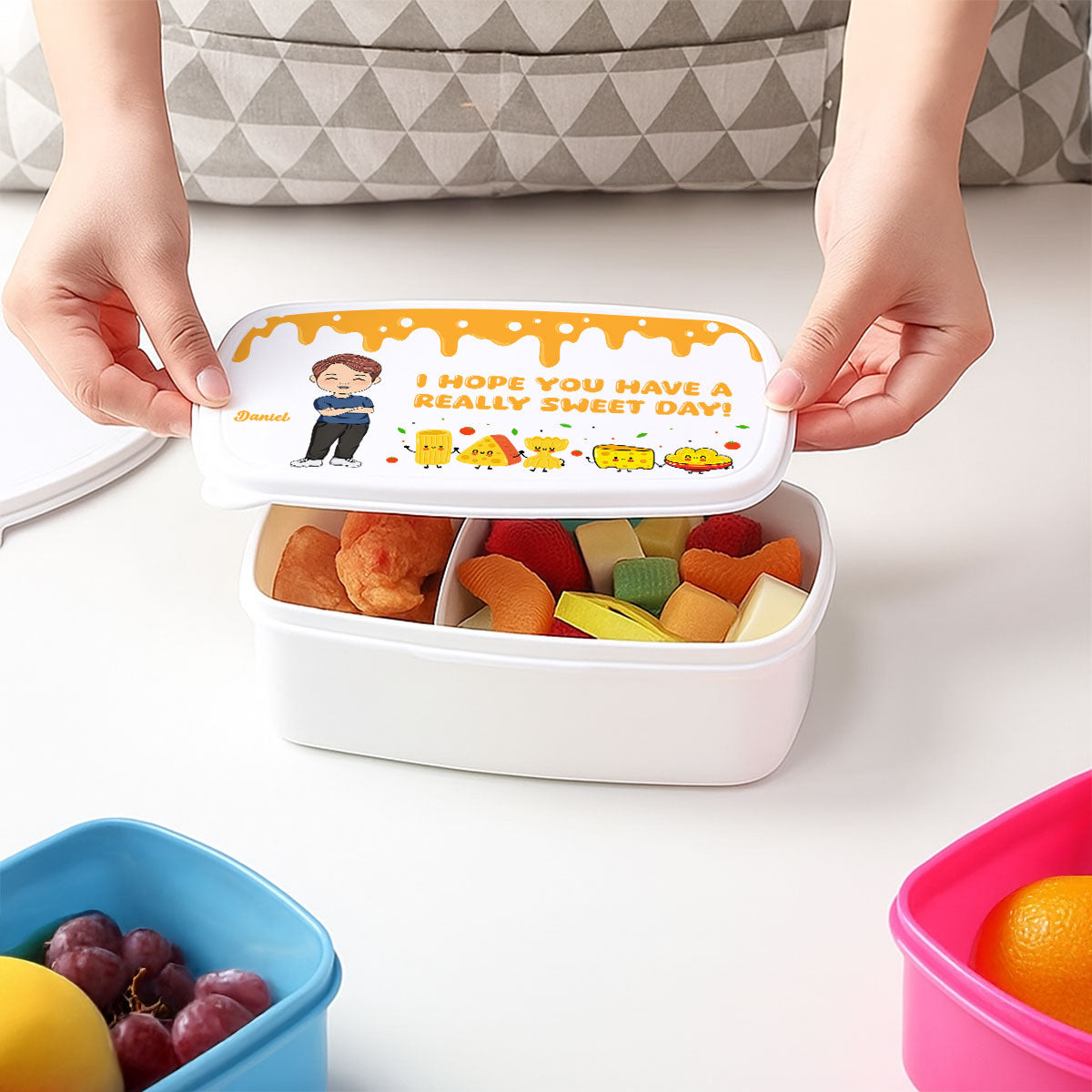 Hope You Have A Sweet Day - Personalized Custom Lunch Box